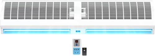 Wall-Mounted Air Curtain Fan with Remote Control I669799