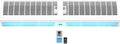 Wall-Mounted Air Curtain Fan with Remote Control I669799