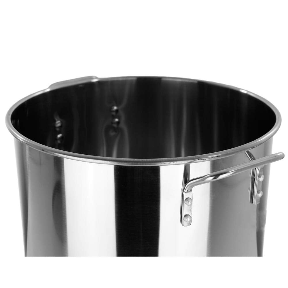 60 QT Stainless Steel Stock Pot Steamer F275