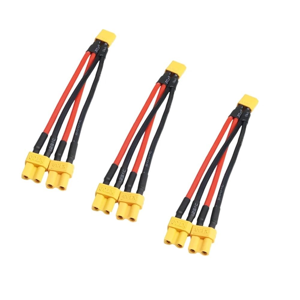 3Pcs XT30 Male/Female Parallel Wire 16AWG R627