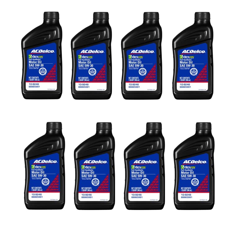 5W-30 Full Synthetic Motor Oil 1 Quart (8 pack) B147580