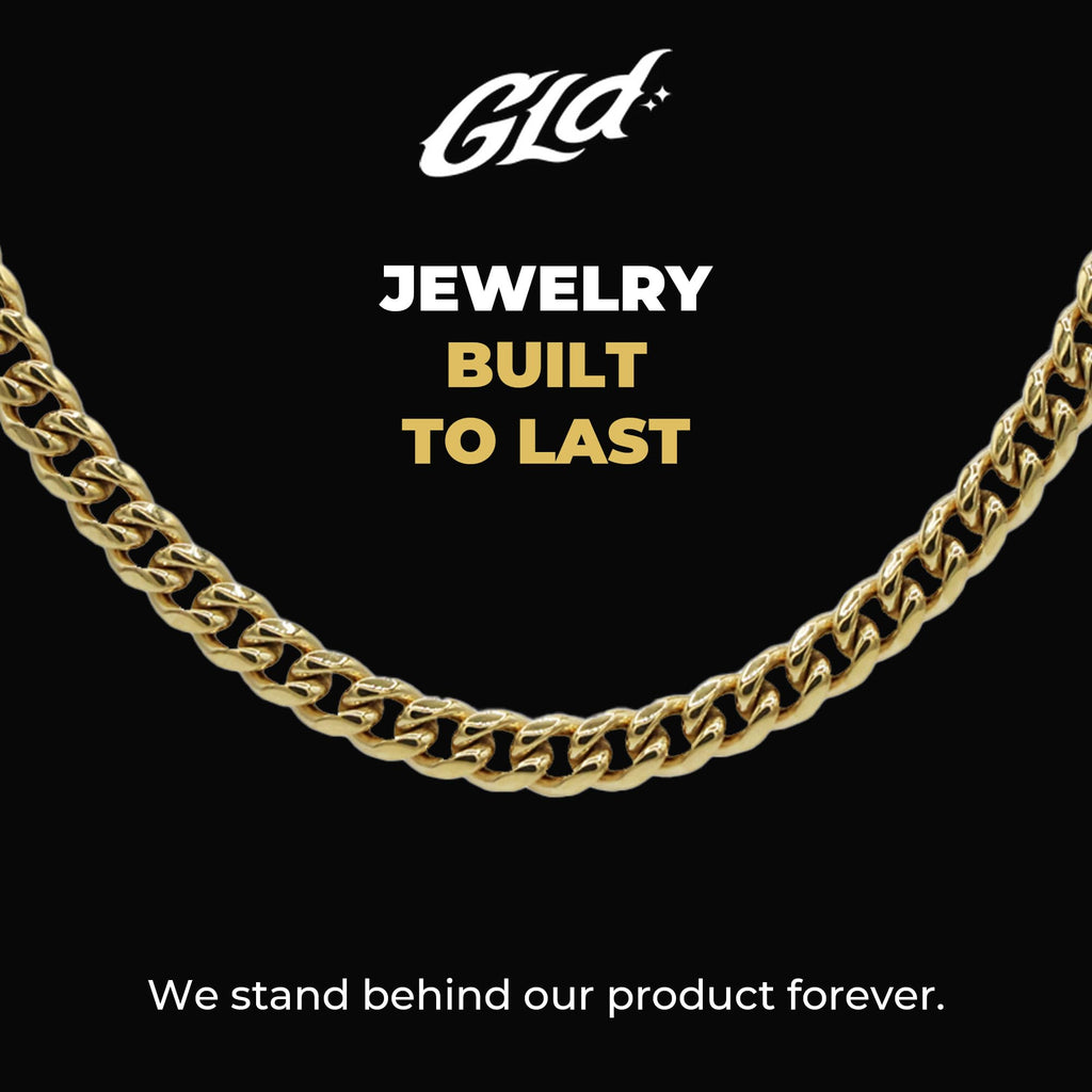 Gold-Plated Micro Cuban Link Chain M564