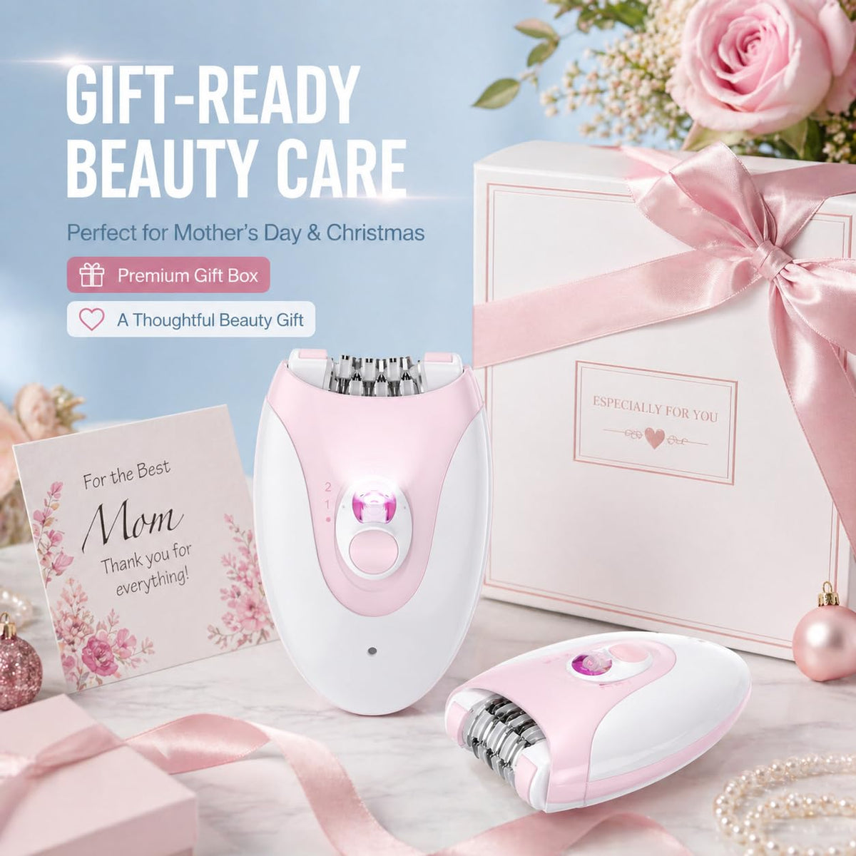 Cordless Wet Dry Epilator with 36 Tweezers Z3721