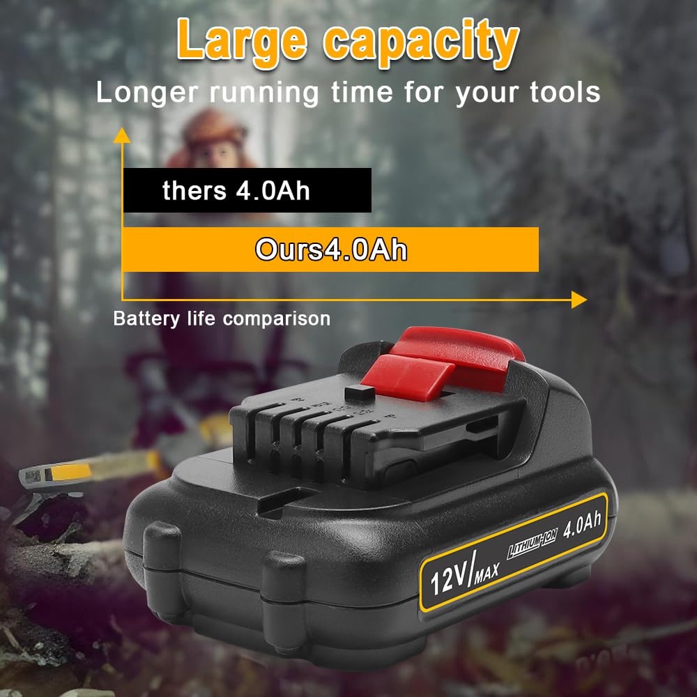 12V 4Ah Battery 2 Pack N821105