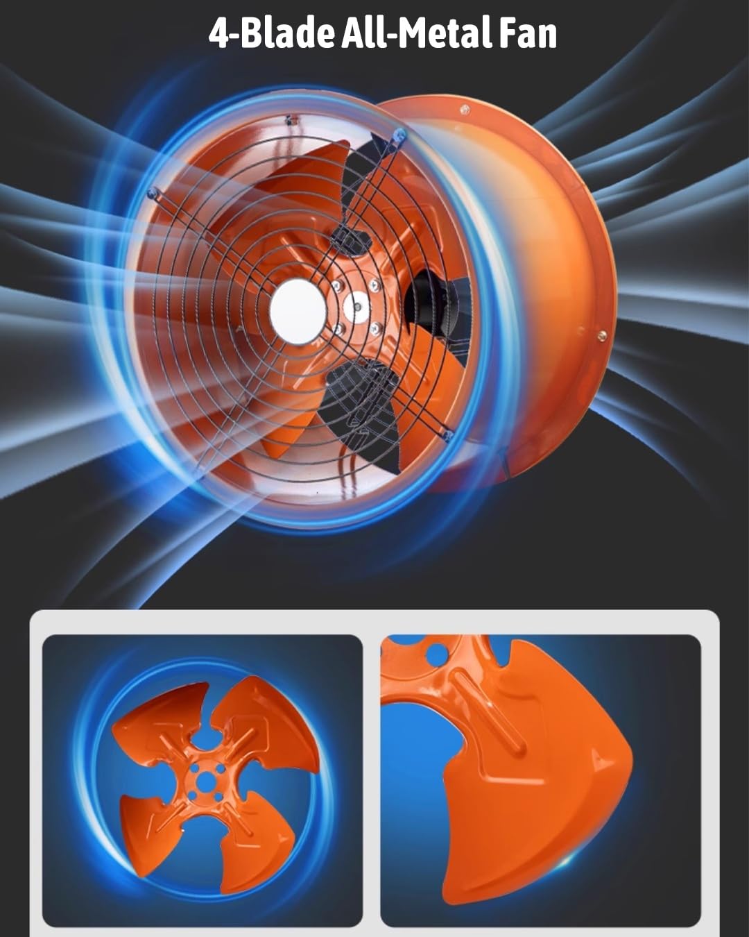 High Velocity Outdoor Pedestal Fan 3-Speed 20in H33856