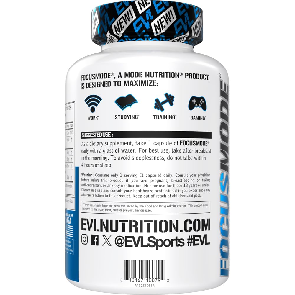 Caffeine L-Theanine Alpha GPC Supplement Z81272