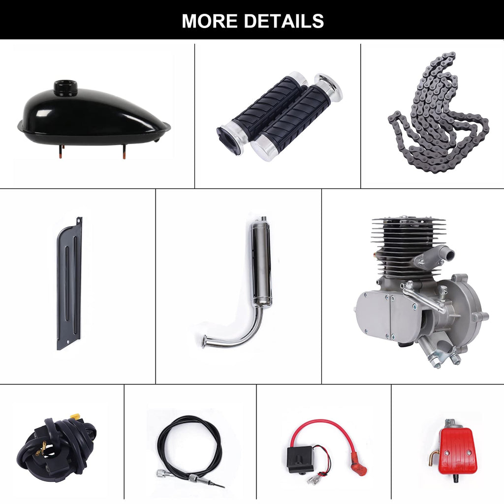 100cc 2 Stroke Air-Cooling Bicycle Engine Kit X973
