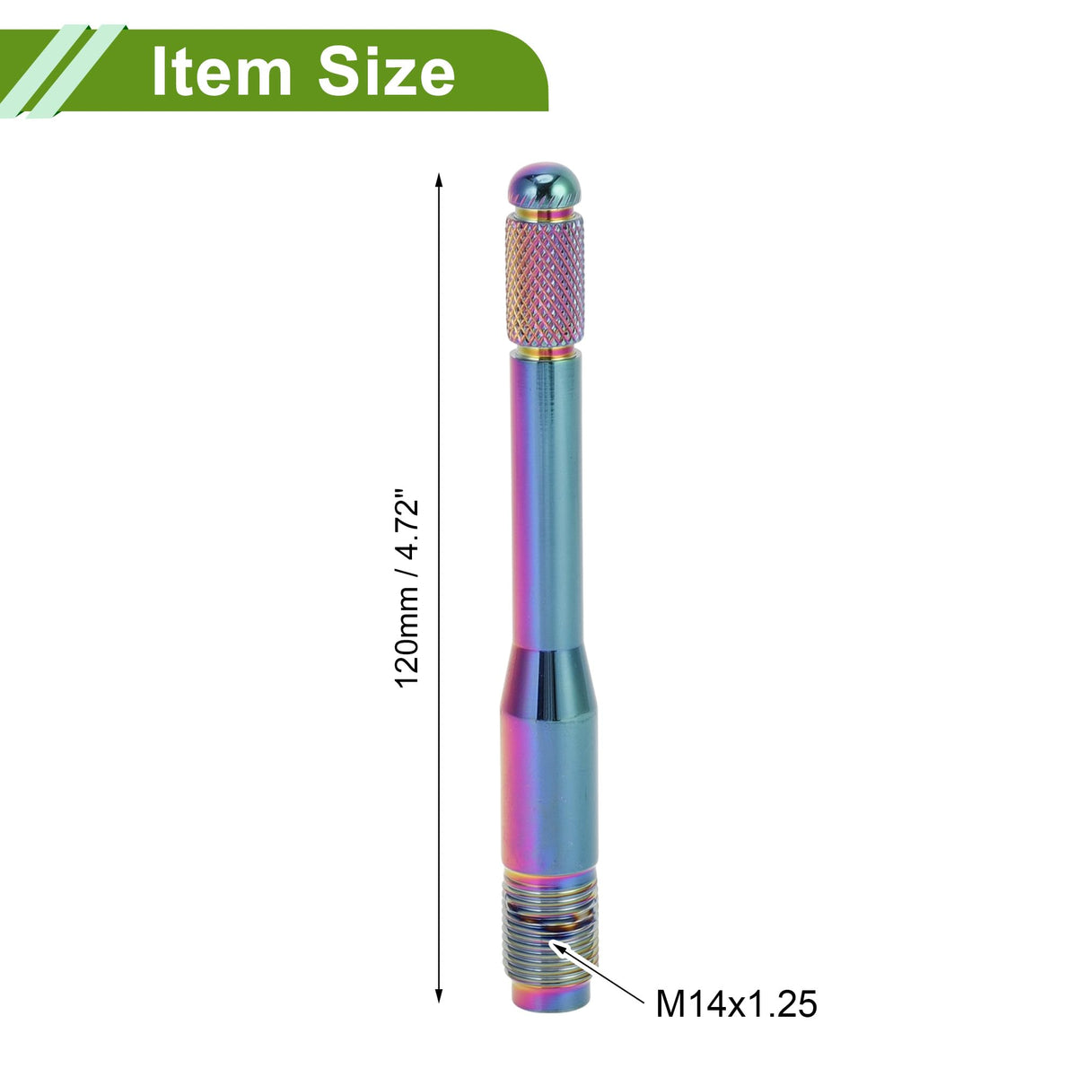 M14x1.25 120mm Wheel Alignment Pin Stainless Steel X98581