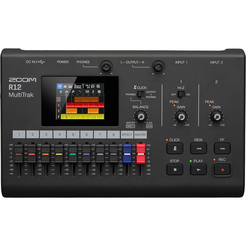 Portable Digital Recorder and Control Surface with Studio Monitor Headphones J151444