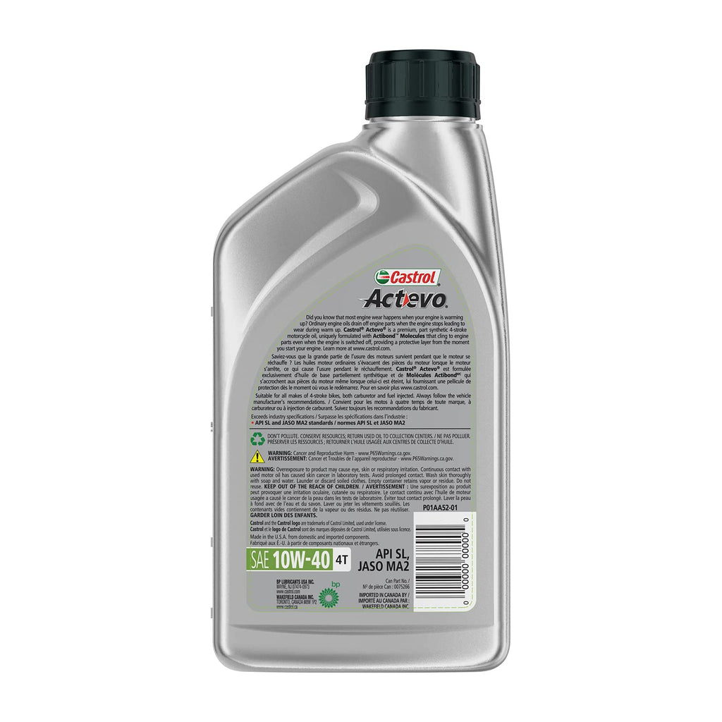 10W40 Synthetic Blend 1qt Z475