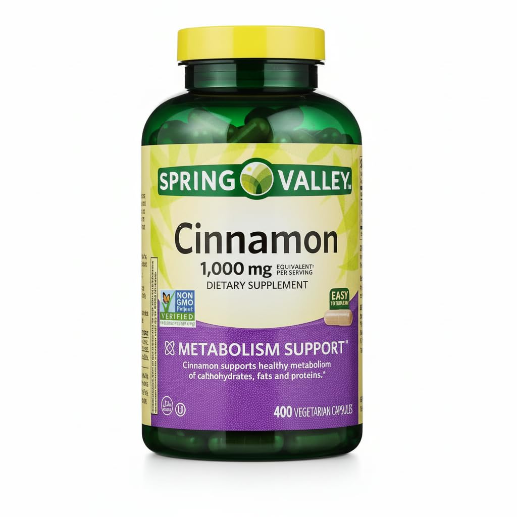 Cinnamon 1000 mg 400 Capsules A7786