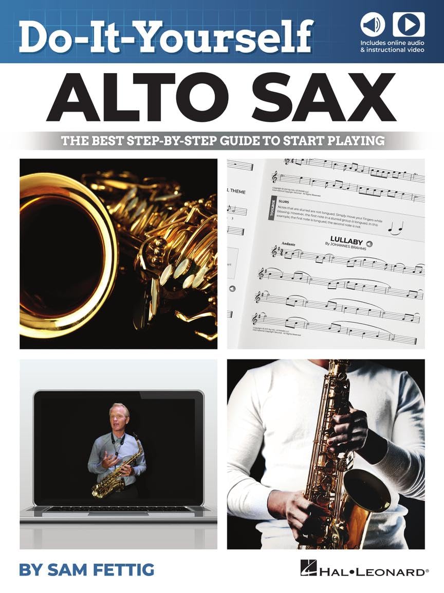Alto Sax Beginner Guide with Online Audio and Video M7036