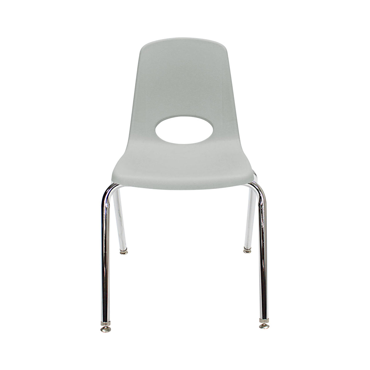 18" Light Gray School Stack Chair A1988