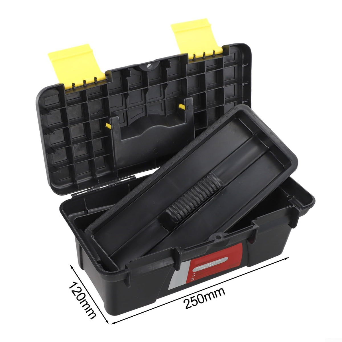 10 Inch 2-Layer Plastic Toolbox U475