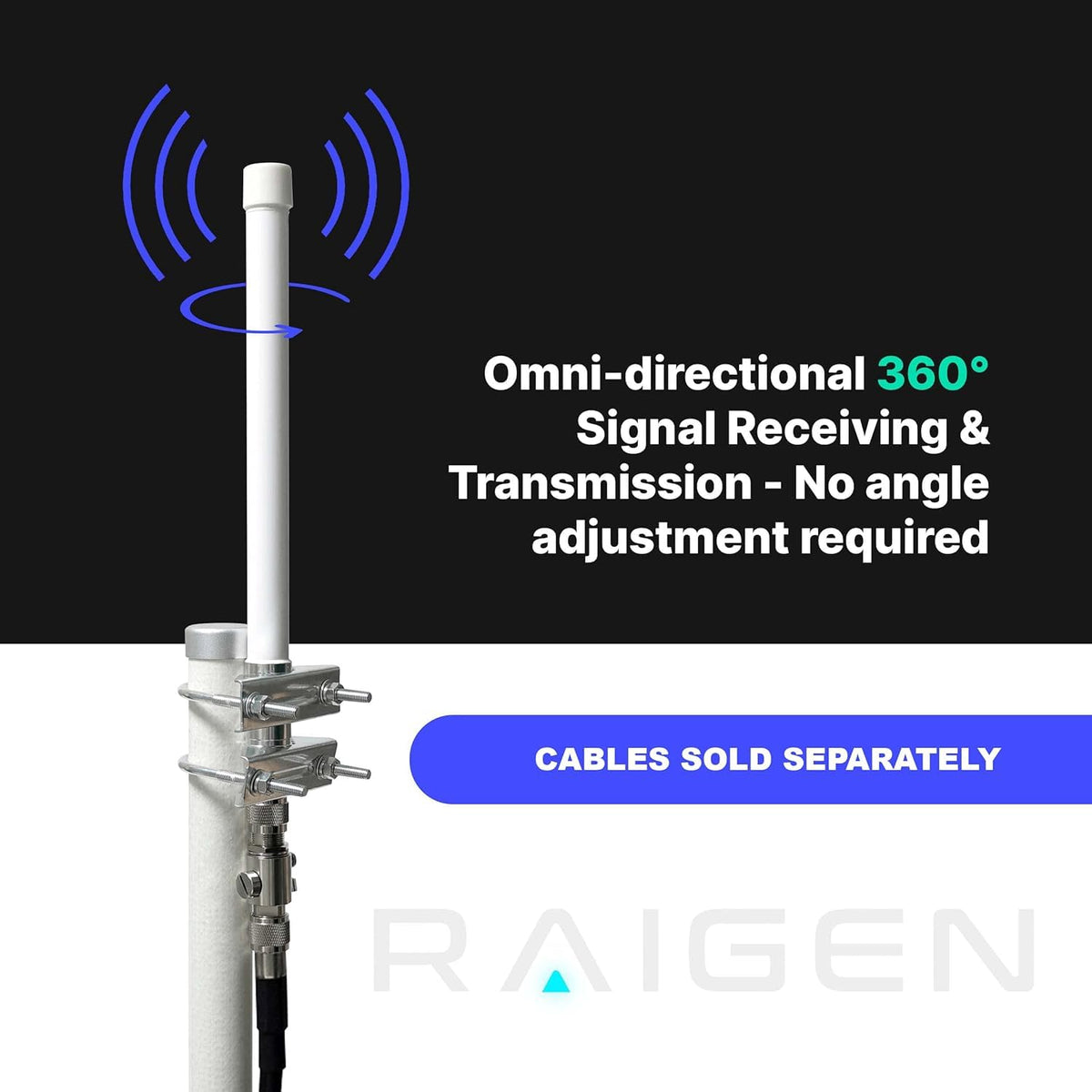 8dBi LoRa 915 MHz Indoor Omni-Directional Antenna N572261