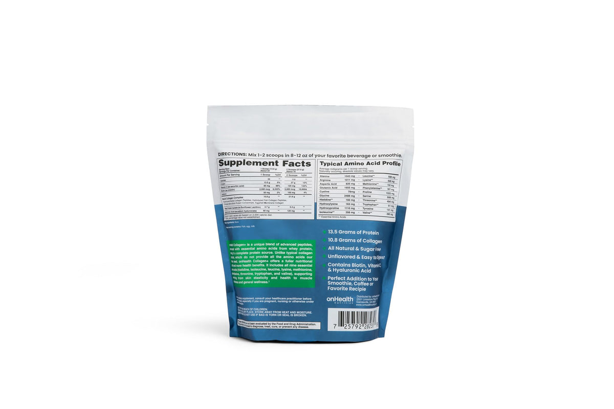 Multi Collagen Peptide Powder Types I, II, III, V & X Unflavored A707