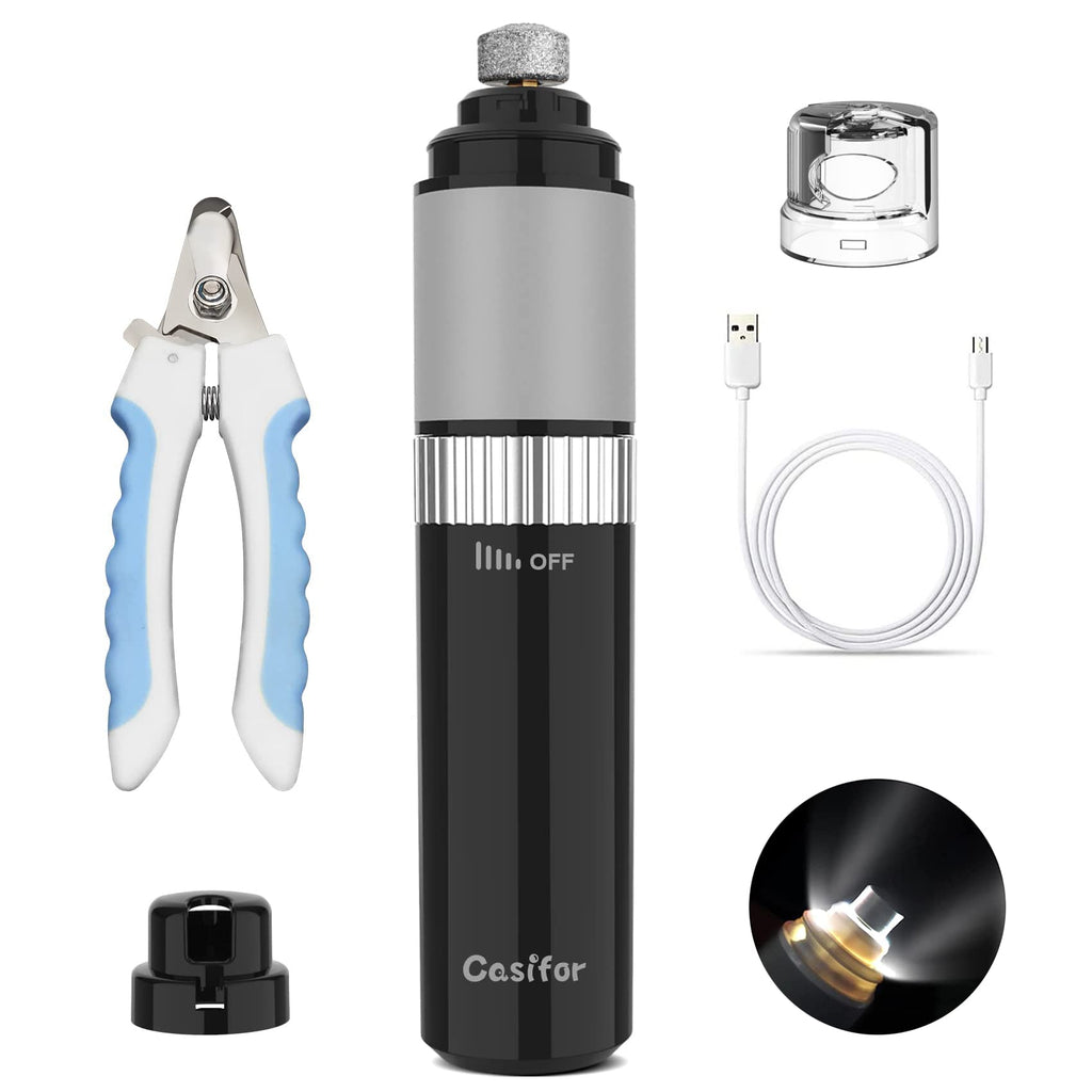 Dog Nail Grinder Quiet Electric Pet Nail Trimmer A833