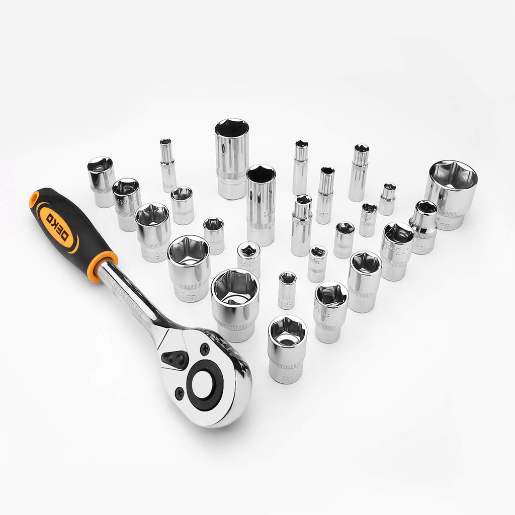 258 Piece Rolling Tool Box Socket Wrench Hand Tool Set H91924