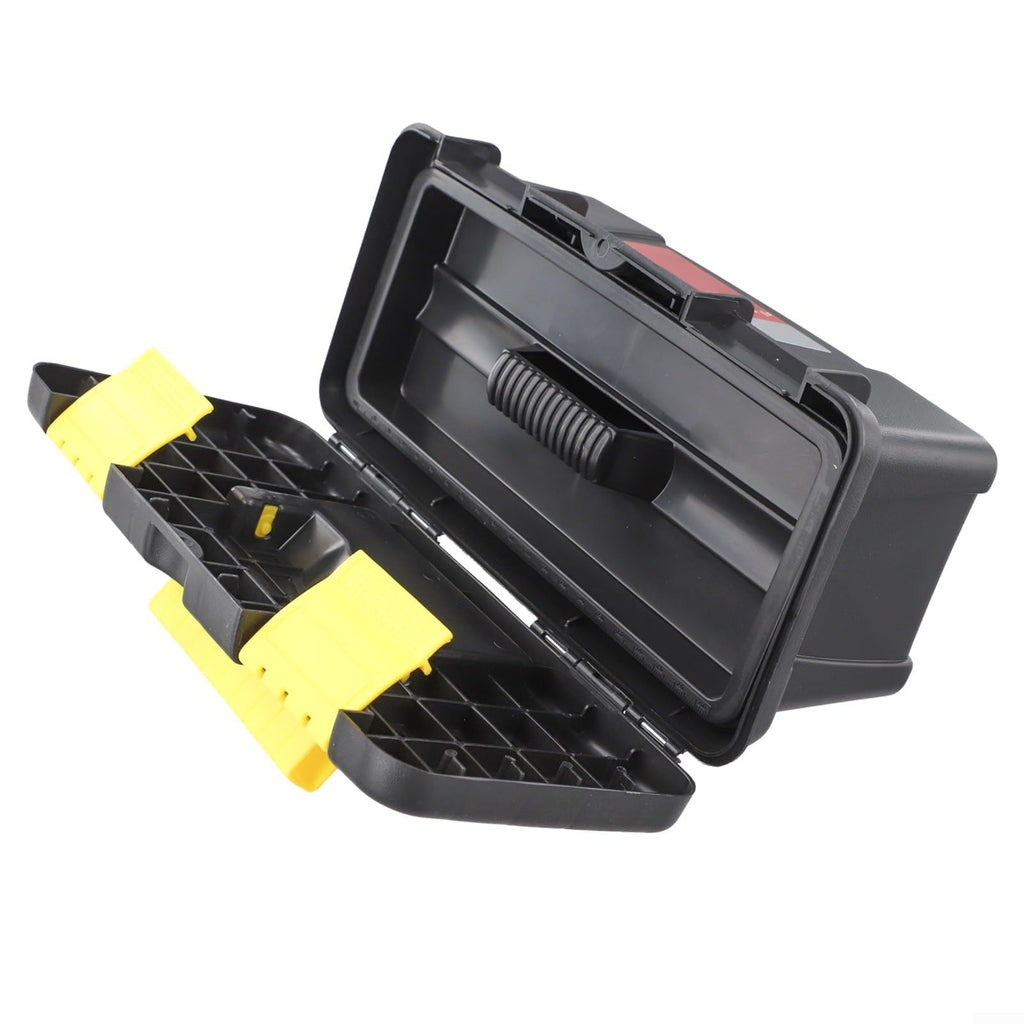 10-Inch Plastic Toolbox with Dual Layer Storage H9532