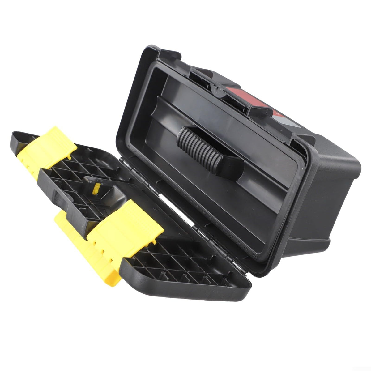 10-Inch Plastic Toolbox with Dual Layer Storage H9532