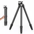 Carbon Fiber Hunting Tripod with Bubble Level and Ball Head V225
