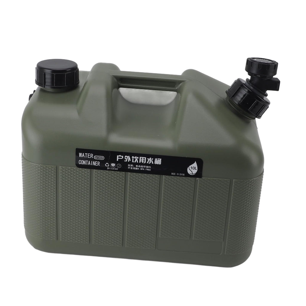 Green 10L Portable Camping Water Container M300661