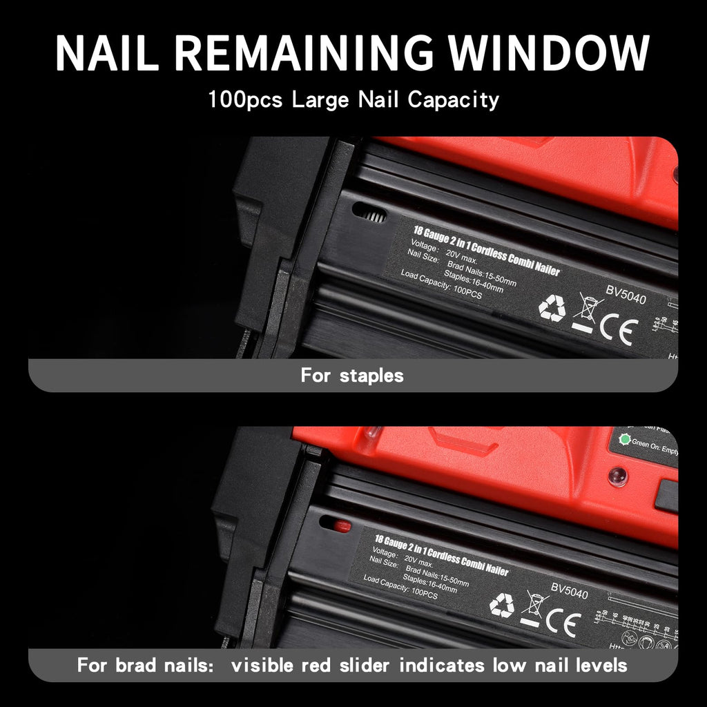 18G Cordless Brad Nailer R457
