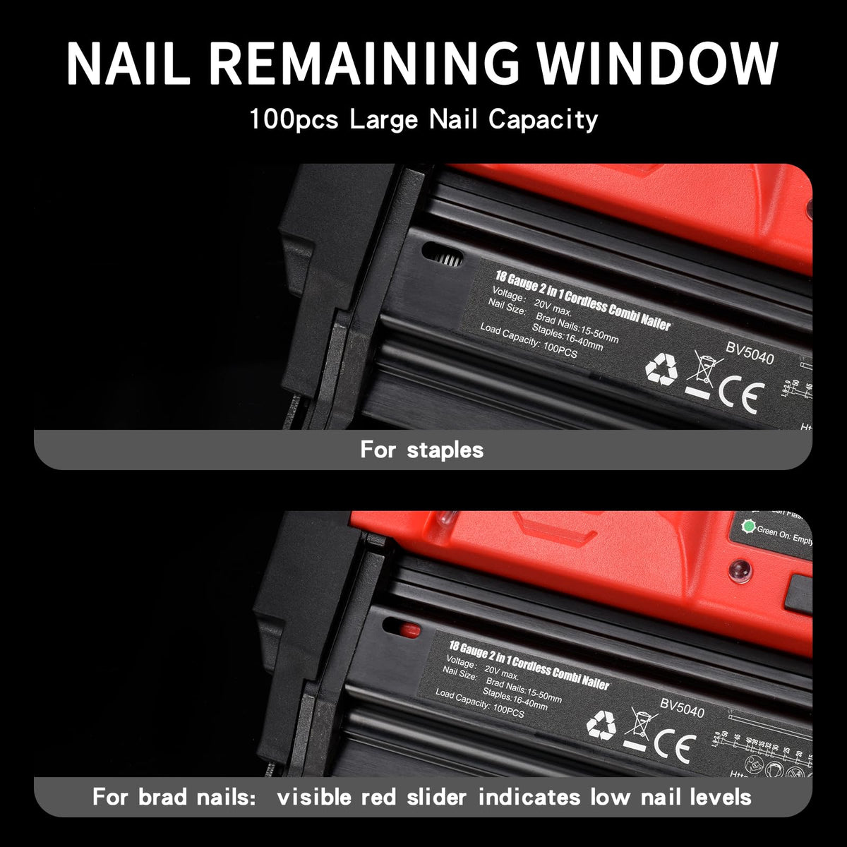 18G Cordless Brad Nailer R457