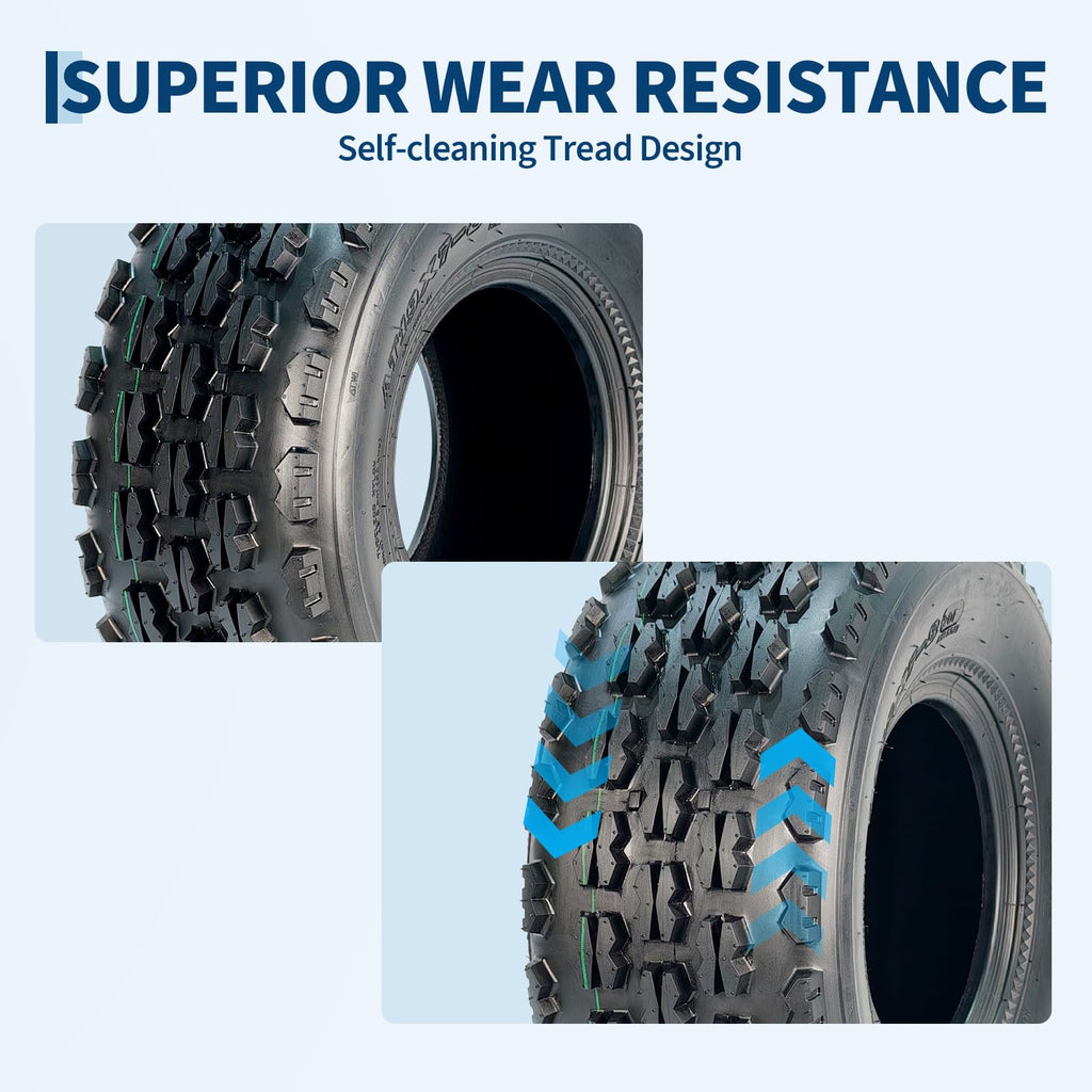 19x7-8 ATV/UTV Tires Set of 2 All Terrain J752