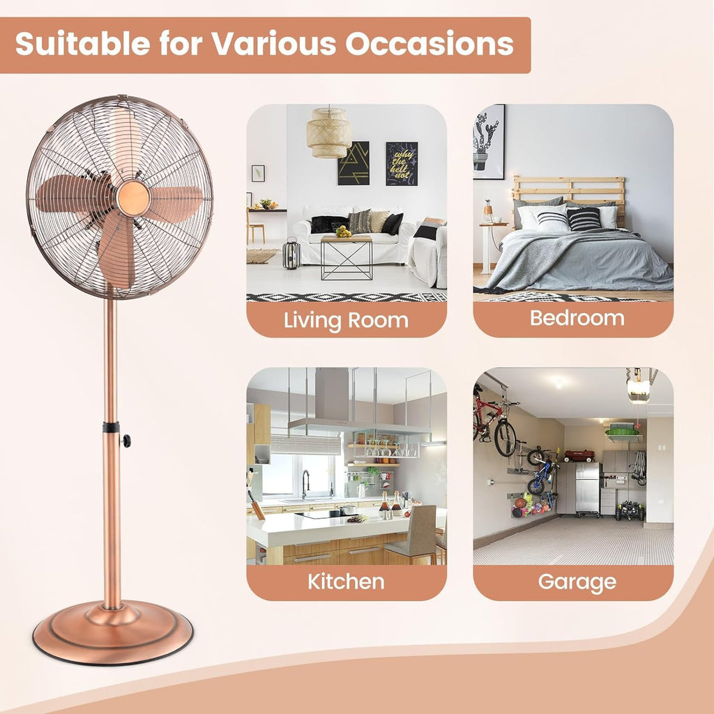 16'' Oscillating Pedestal Fan with 3 Speed A52791