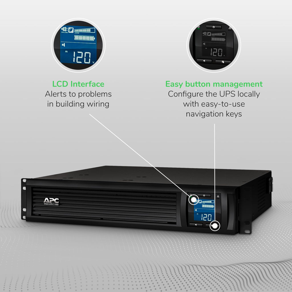 1500VA/900W Rackmount Line Interactive UPS R78730