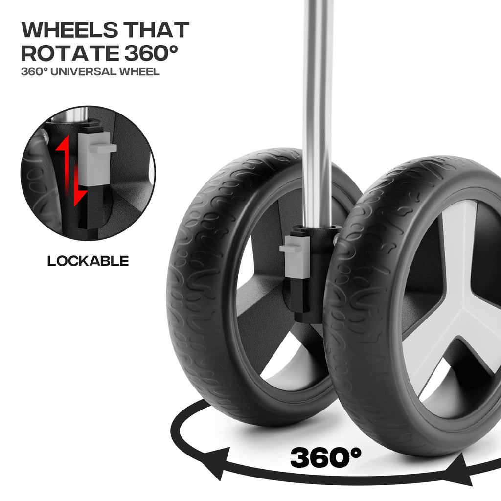 Foldable 3-Wheel Pet Stroller U2892