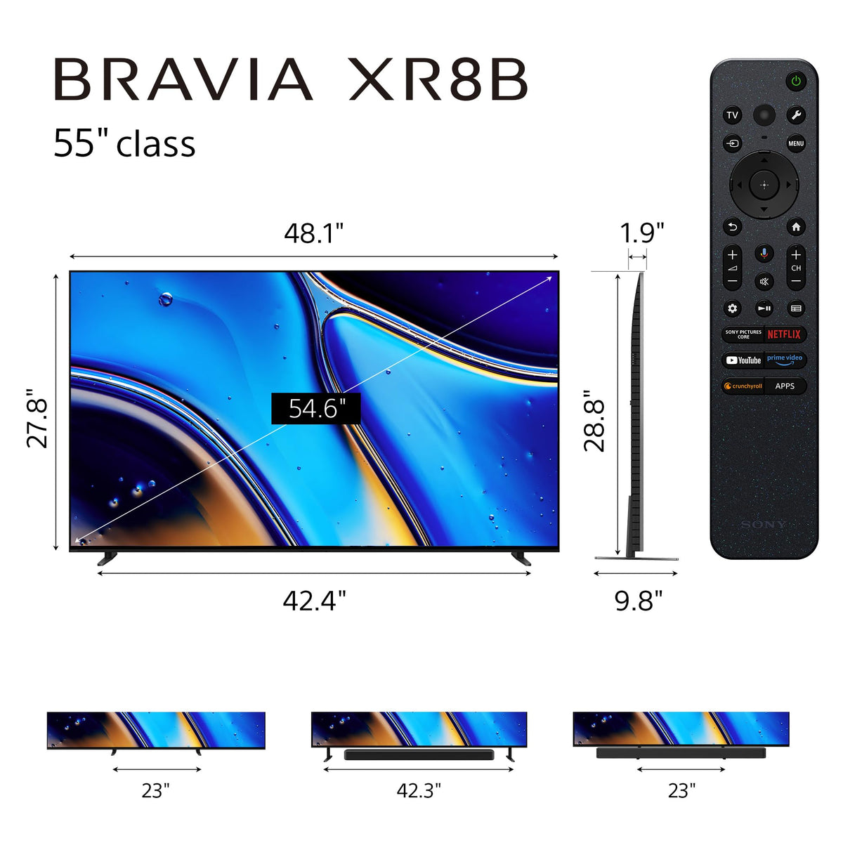 55 Inch OLED 4K HDR Smart Google TV E974900