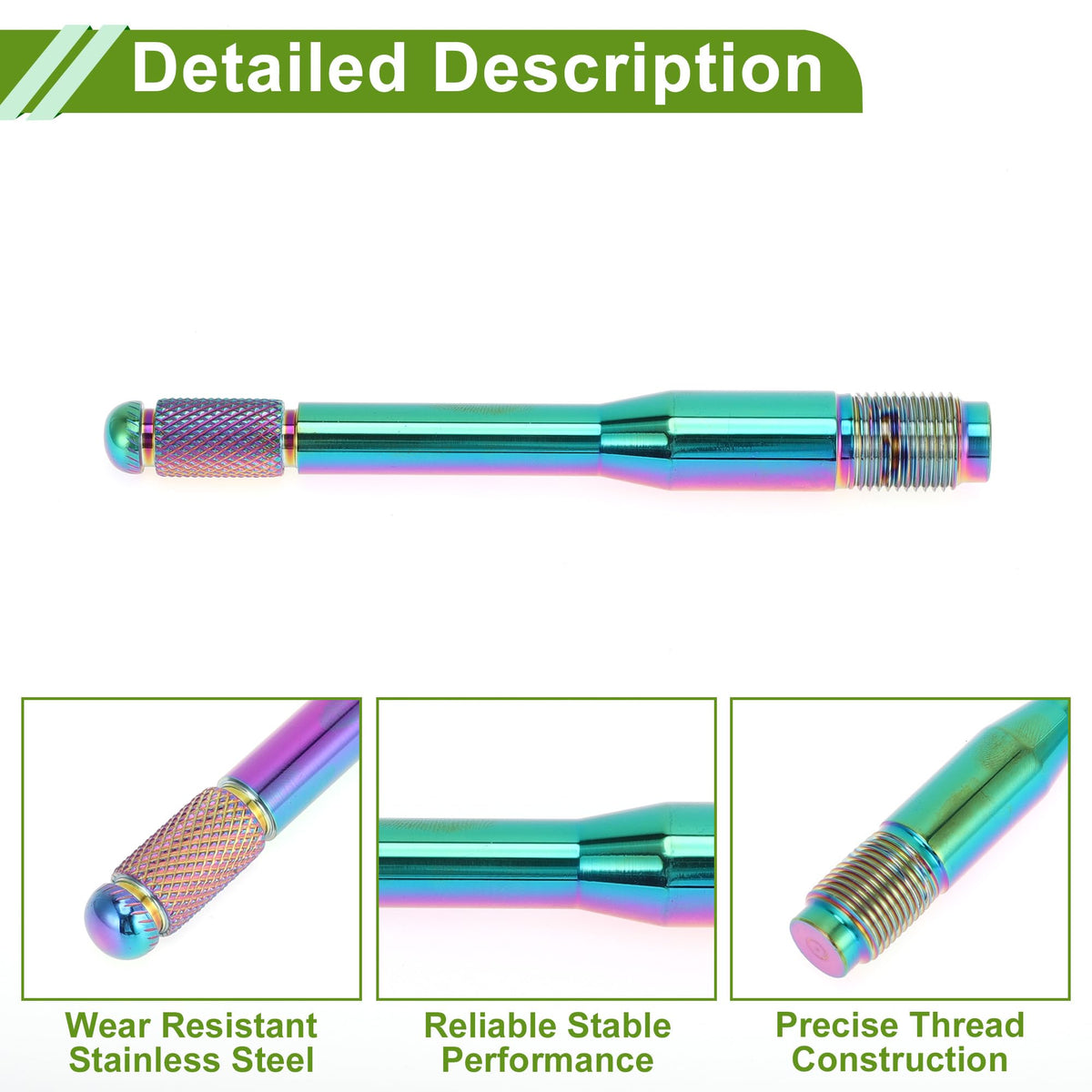 M14x1.25 120mm Wheel Alignment Pin Stainless Steel X98581