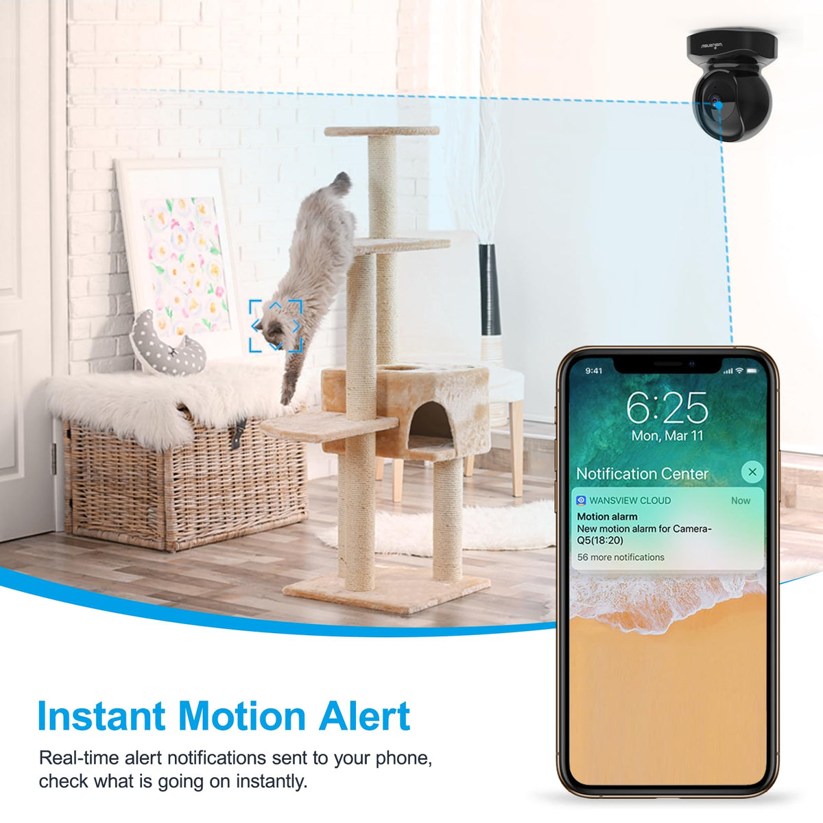 2K Indoor Pet Cameras D411