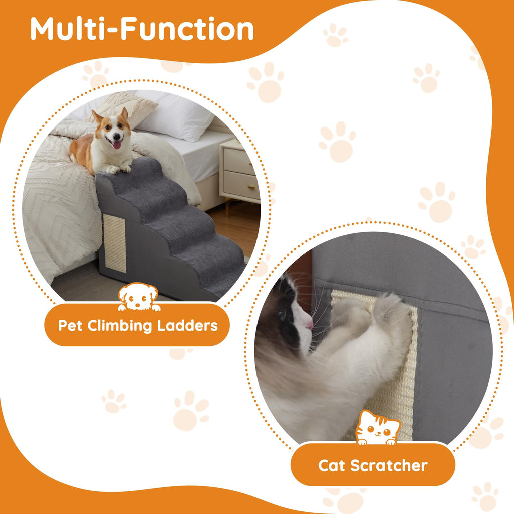 Dog Stairs 2-Step Grey Z49929