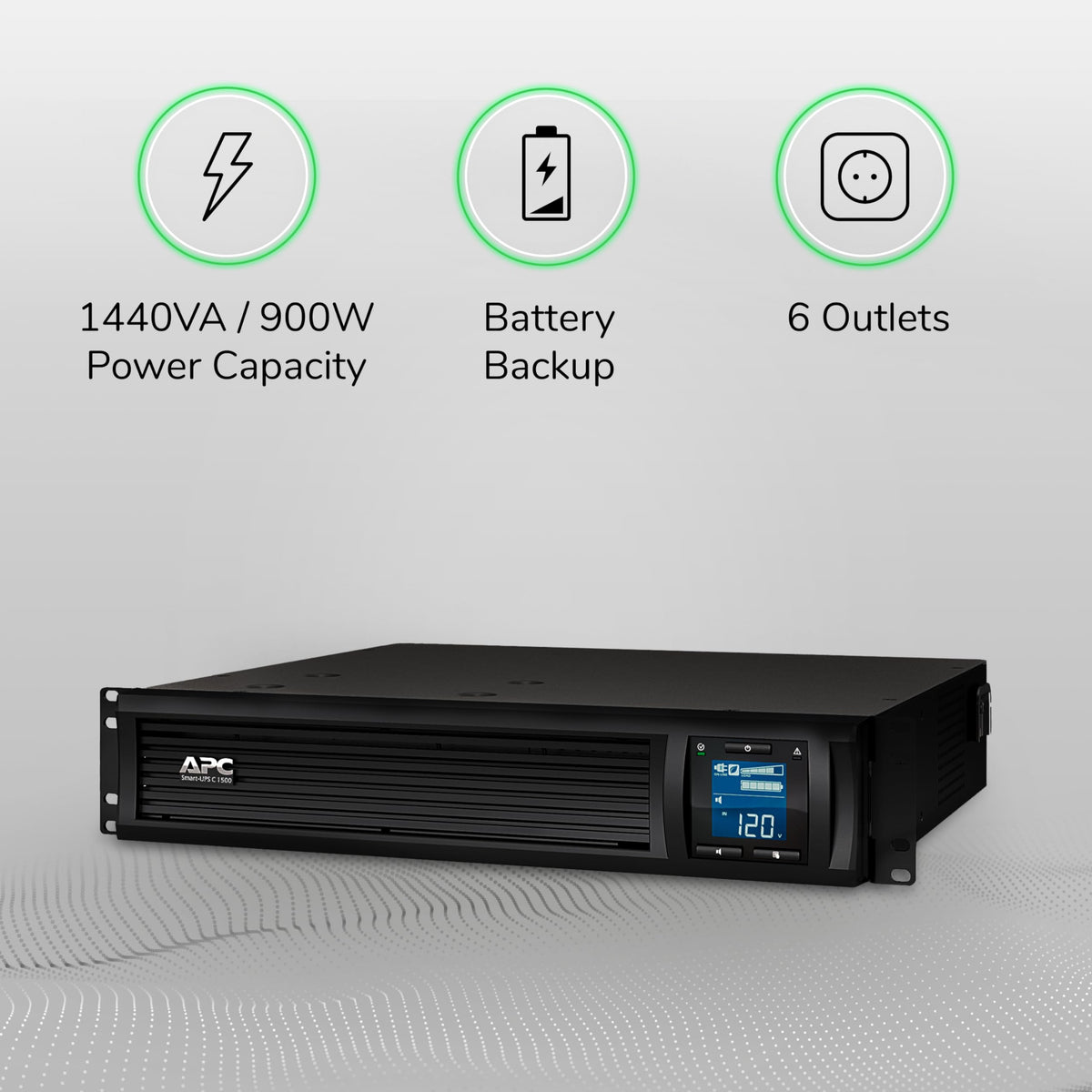 1500VA/900W Rackmount Line Interactive UPS R78730