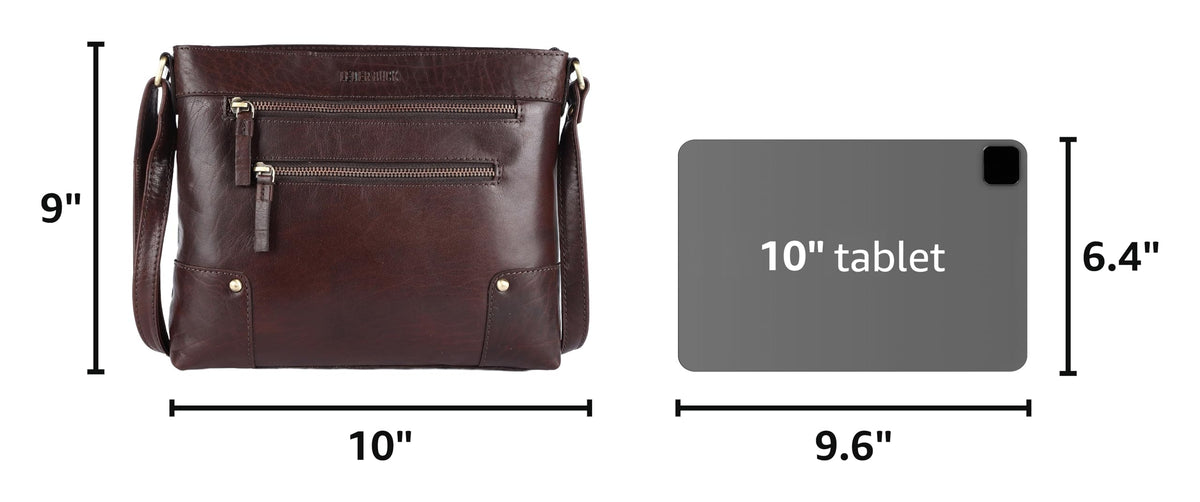 Soft Real Leather Womens Crossbody Handbags and Purses C7351