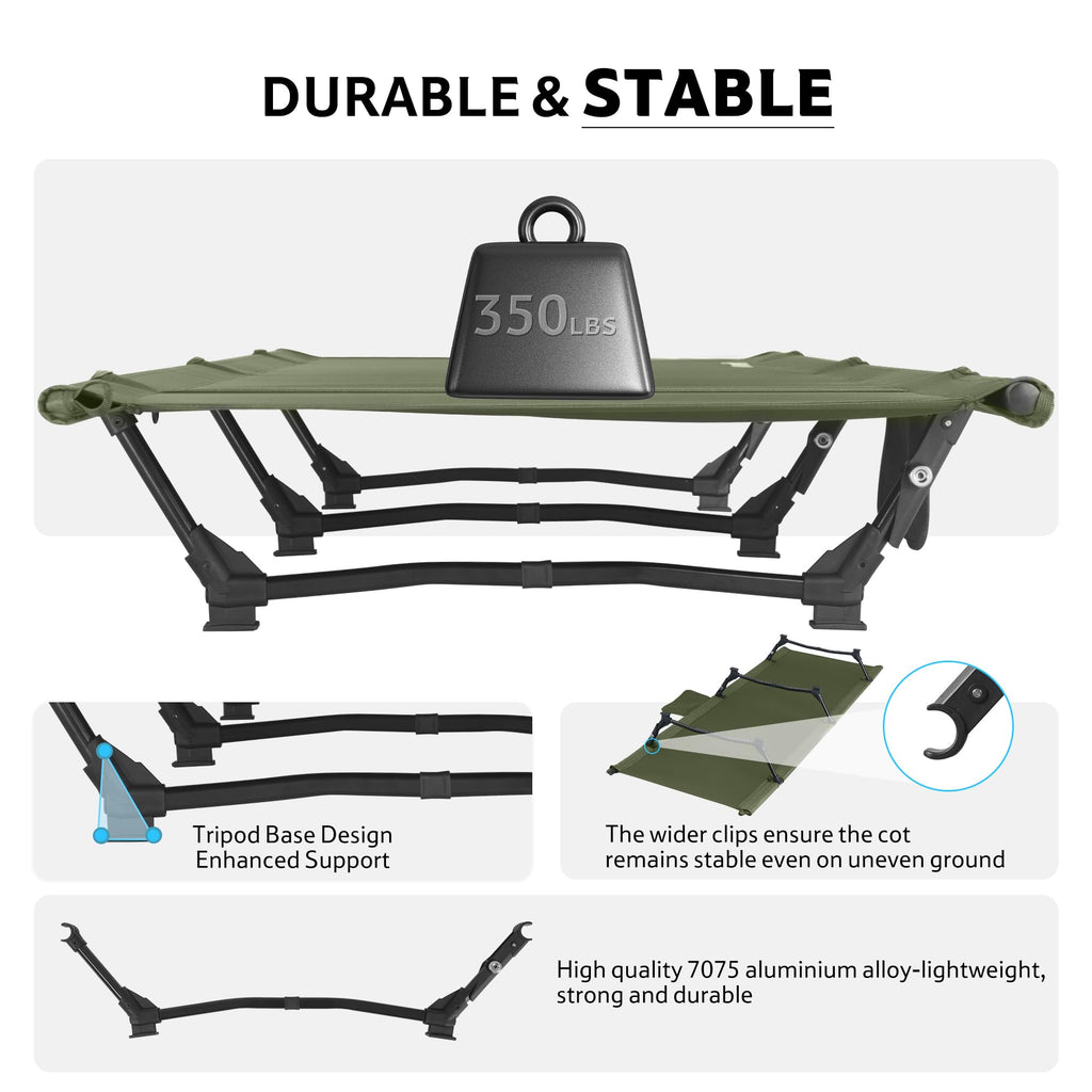 Folding Camping Cot Q146