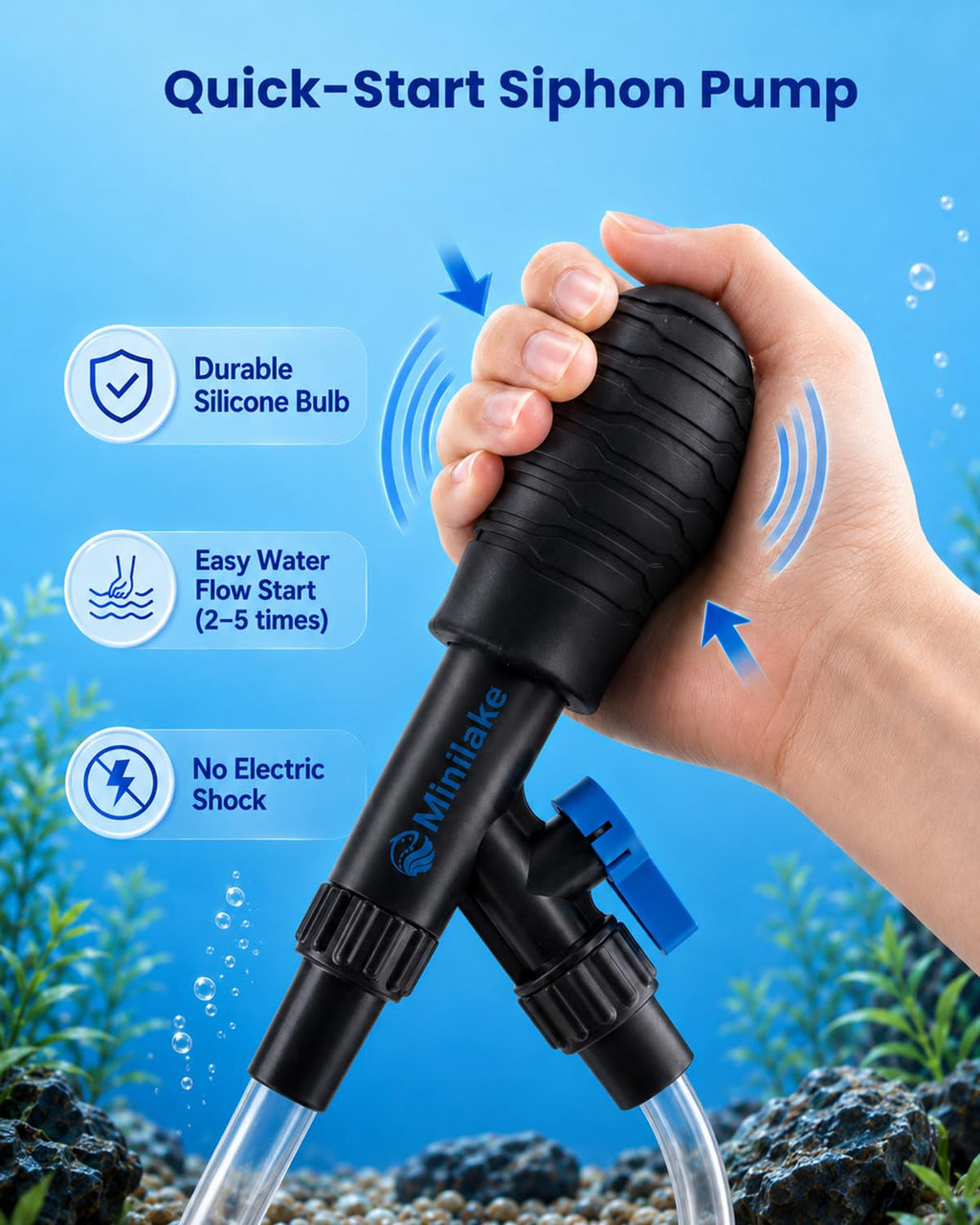 Aquarium Gravel Cleaner Kit H49552