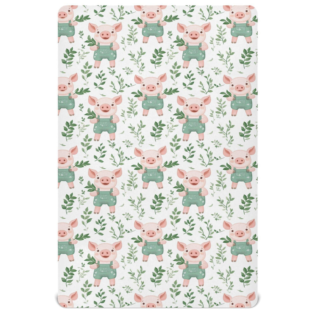 Soft Breathable Microfiber Crib Sheet X696204