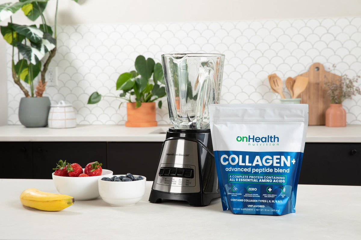 Multi Collagen Peptide Powder Types I, II, III, V & X Unflavored A707