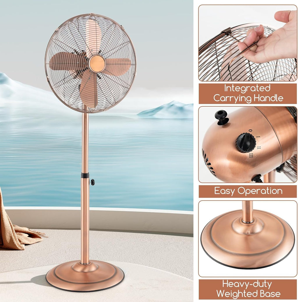 16'' Oscillating Pedestal Fan with 3 Speed A52791