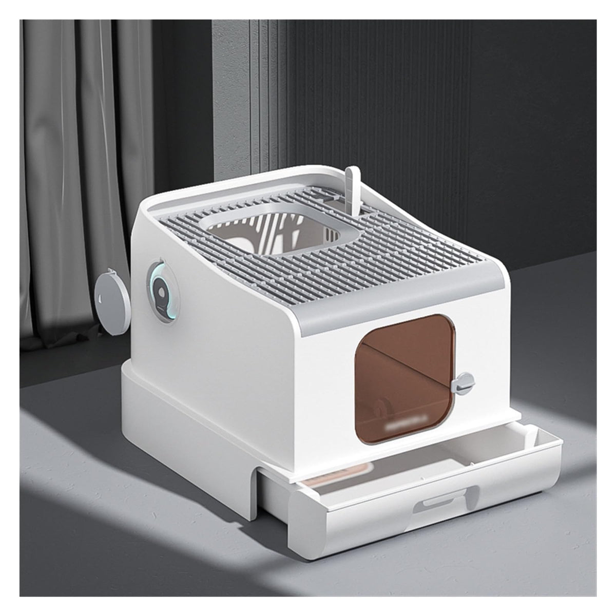Fully Enclosed Extra Large Cat Litter Box M6896
