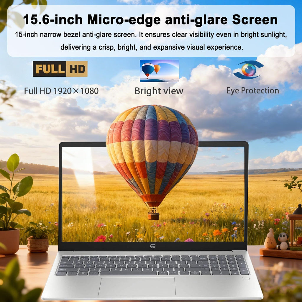 15.6" FHD Laptop with Fingerprint Reader, Intel Core i3, 8GB RAM, 256GB SSD K155535