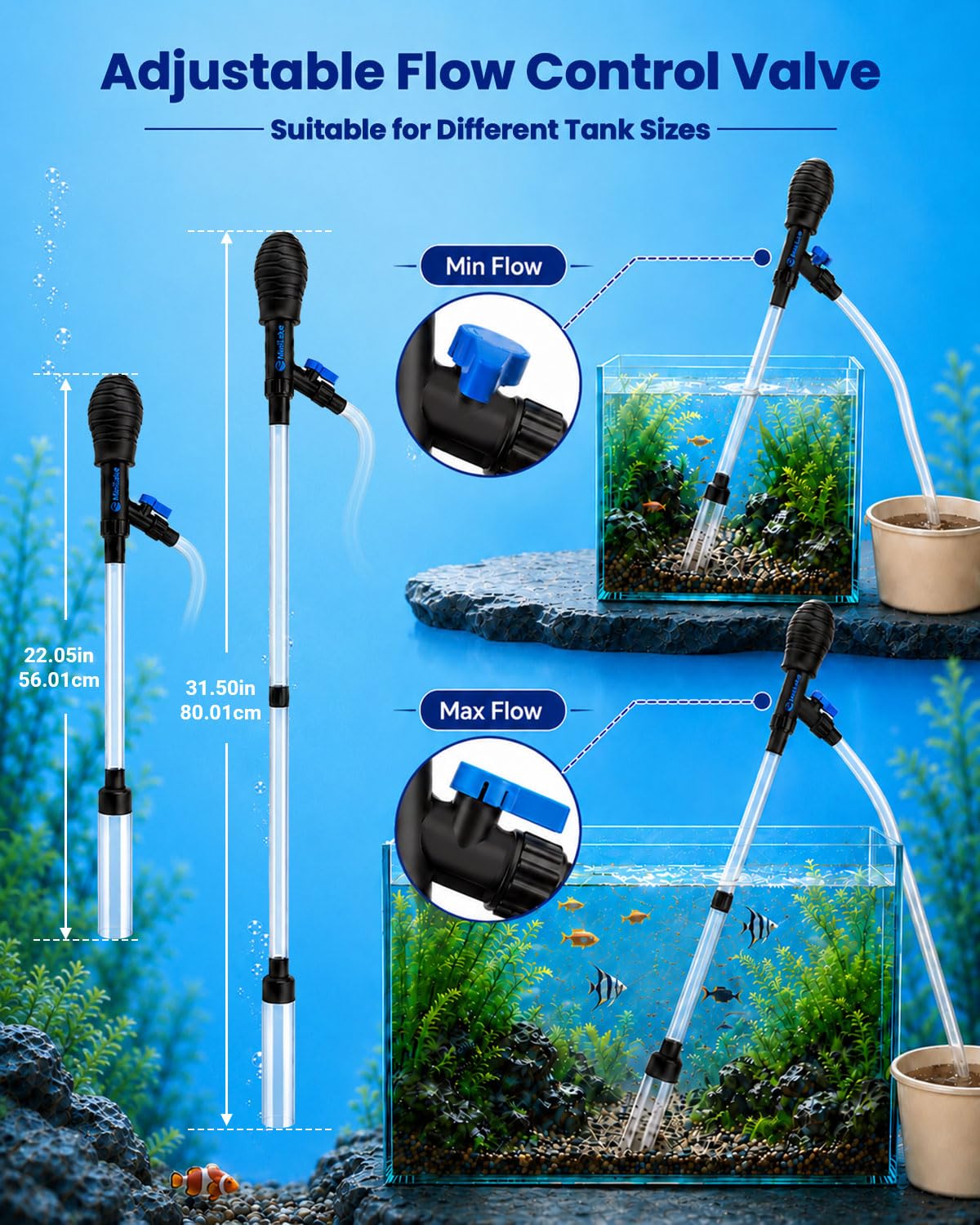 Aquarium Gravel Cleaner Kit H49552