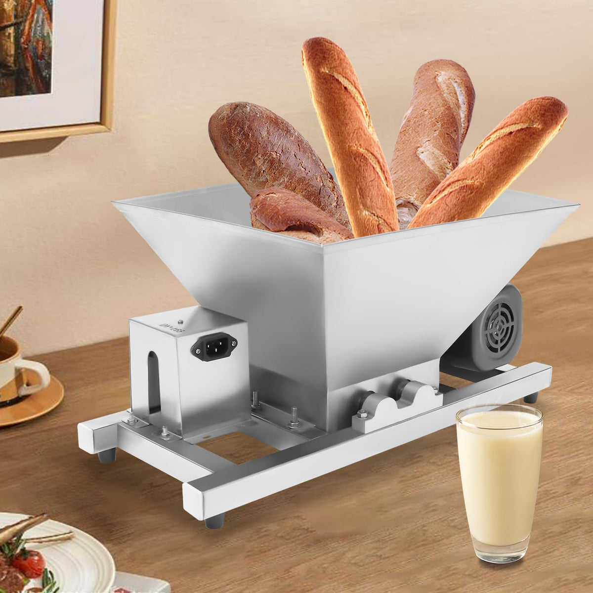 60W Stainless Steel 4L Fruit Crusher O2919