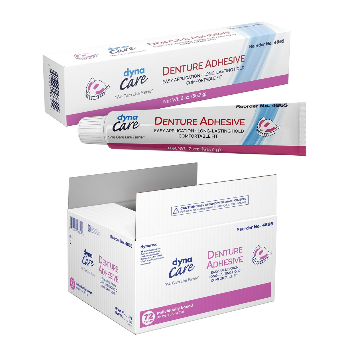 Mint Flavored 2 Oz Denture Adhesive Cream S57072