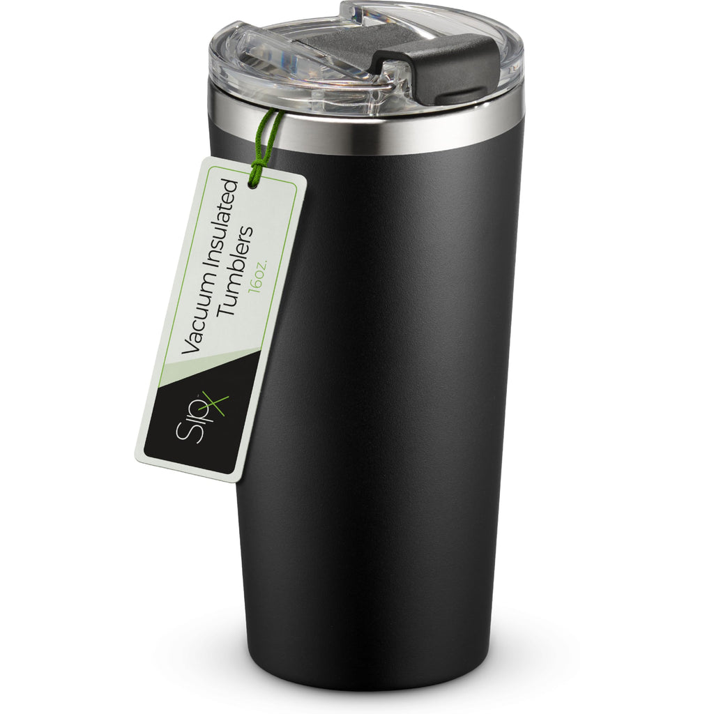 16 oz Stainless Steel Insulated Coffee Tumbler Black K798227