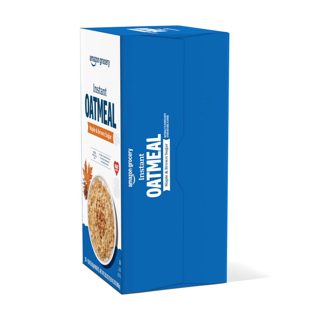 Maple & Brown Sugar Instant Oatmeal, 1.51 Oz, Pack of 40 Y470